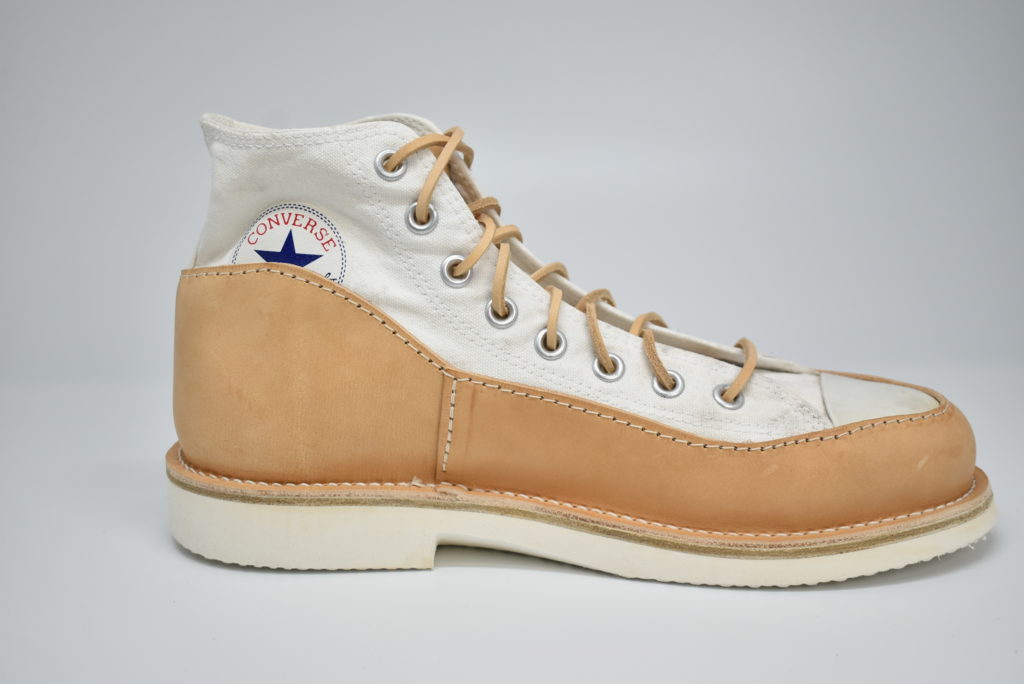 PETERSON STOOP コルクソール ローカットスニーカー ホワイト PETERSON STOOP /V3 White Wavy Eva Sole - good LIFE STORE