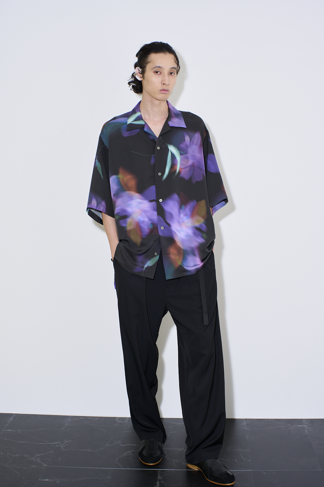 UJOH / Half Sleeve Open Collar Shirt - good LIFE STORE