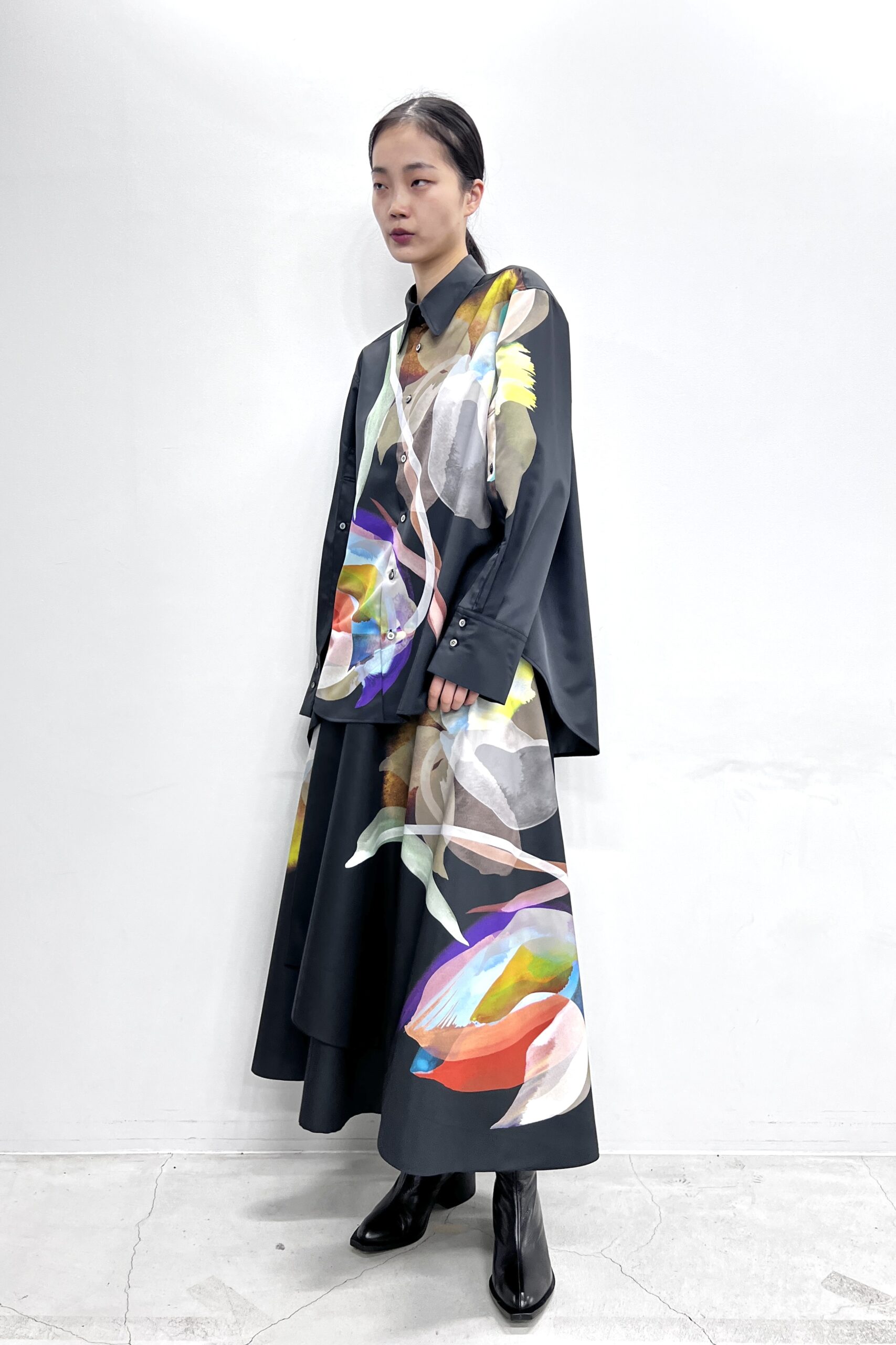 UJOH / Open Sleeve Shirt - good LIFE STORE