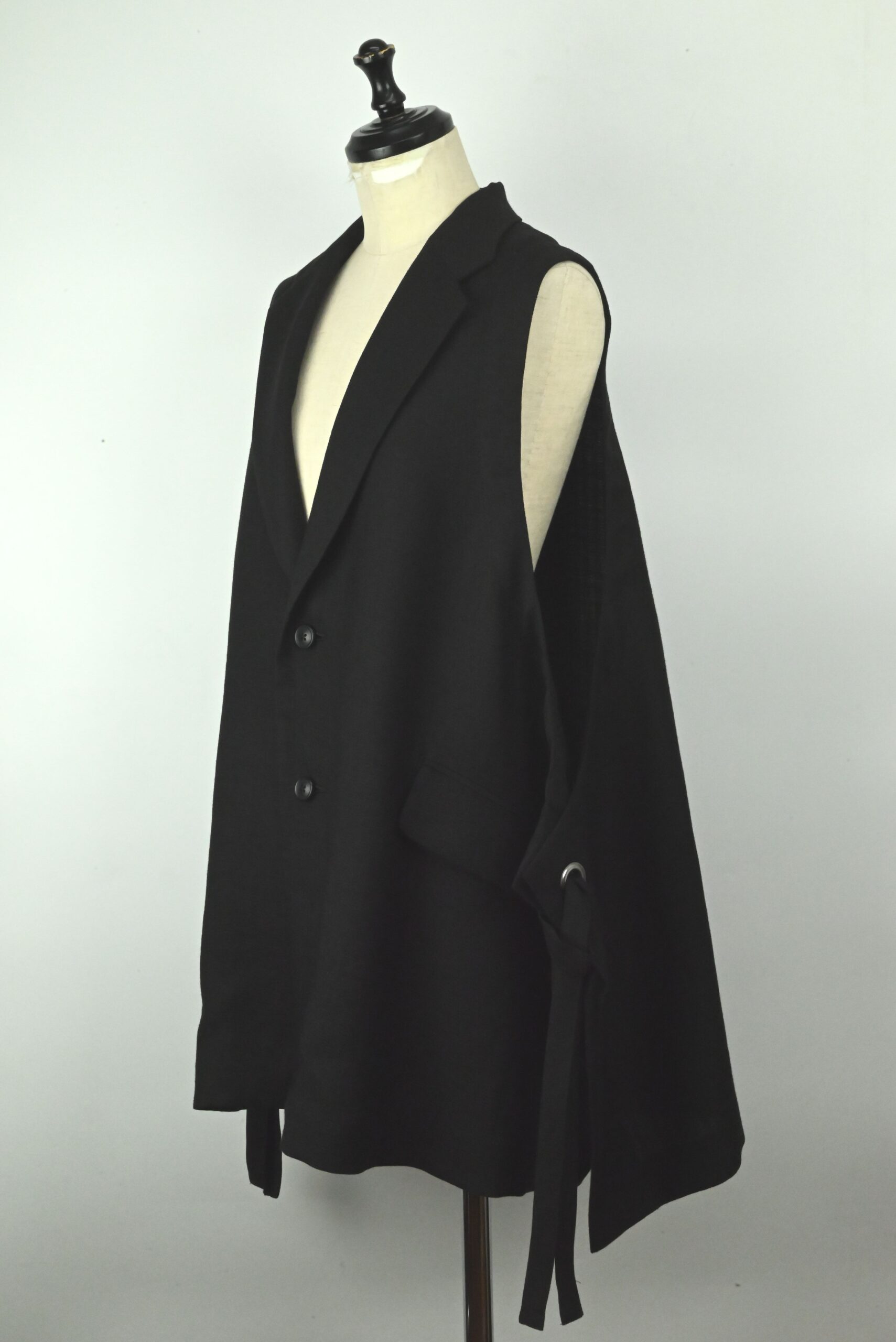UJOH ジレベスト　U781-V01-100 UJOH / Side Eyelet Vest - good LIFE STORE