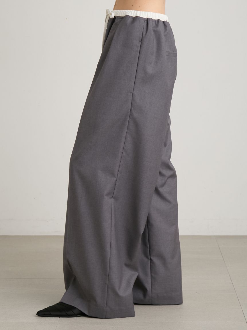 MIESROHE /ウォッシャブルスーツパンツ - good LIFE STORE